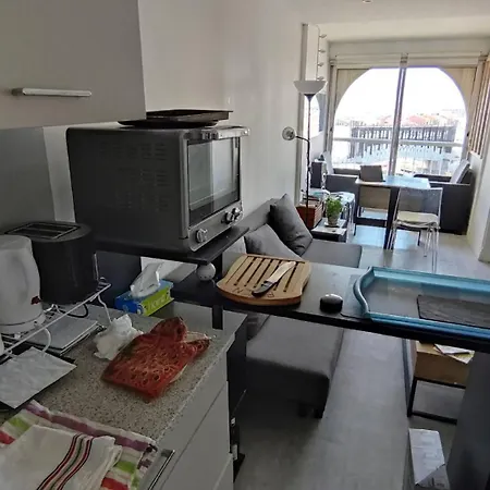 Apartamento River - Joli 2 Pieces, Etage Eleve, Vue Sur Port Et Mer, Calme Et Proche Des Plages *